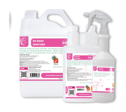 [E110-2.5L] E10 - Eso No Rinse Sanitiser-2.5l