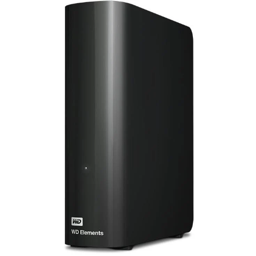 [WDBBKG0160HBK-AESN] WD Elements Desktop External Hard Drive – 16 TB (USB 3.0, Black)