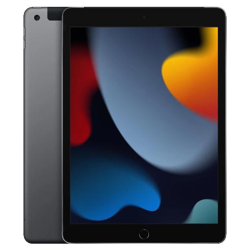 [535970] Apple iPad 10.2-inch (9th Generation) — 64 GB, Wi-Fi + Cellular, Space Grey